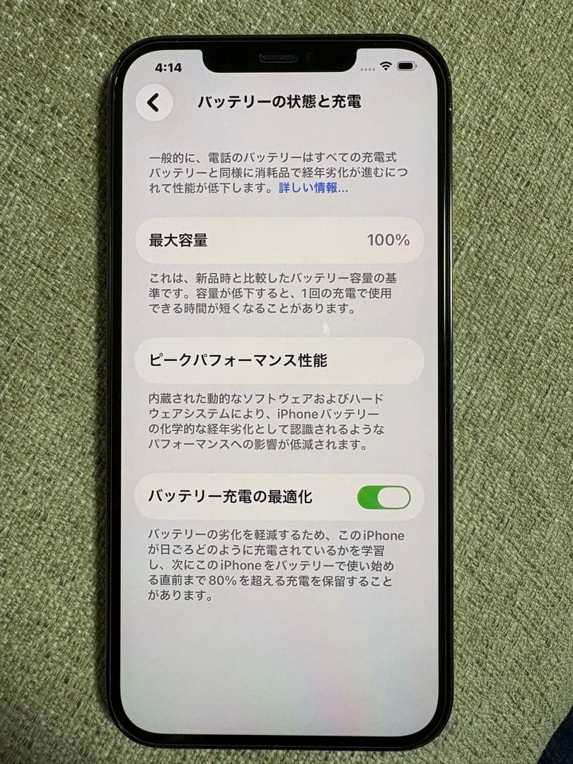 Apple iPhone 12 Pro Max グラファイト 256GB