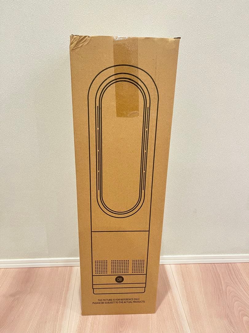 暖房器具 羽根なし・泠暖兼用ヒーター省エネ 電気 3段階温風+8段階送風