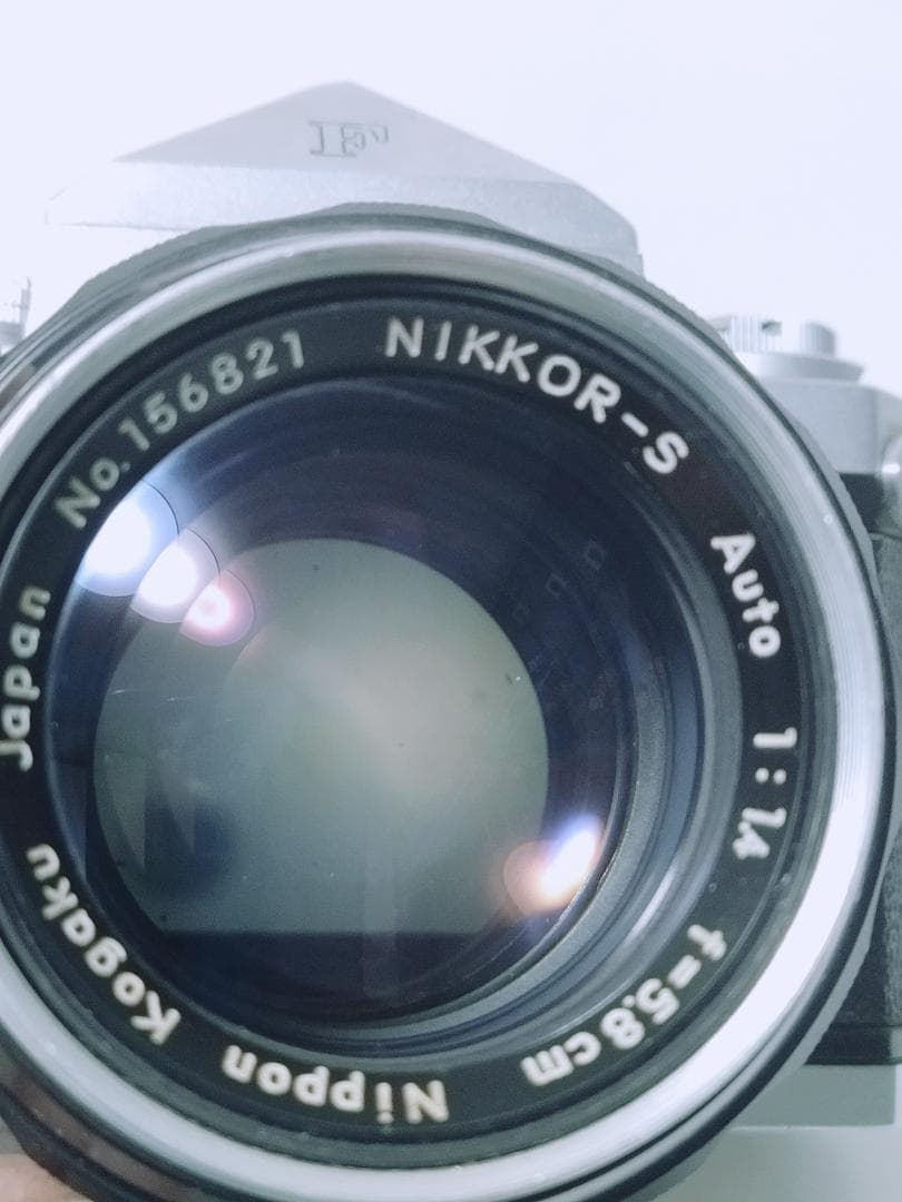 ニコン Nikon F シルバー フィルム一眼レフカメラ ジャンク