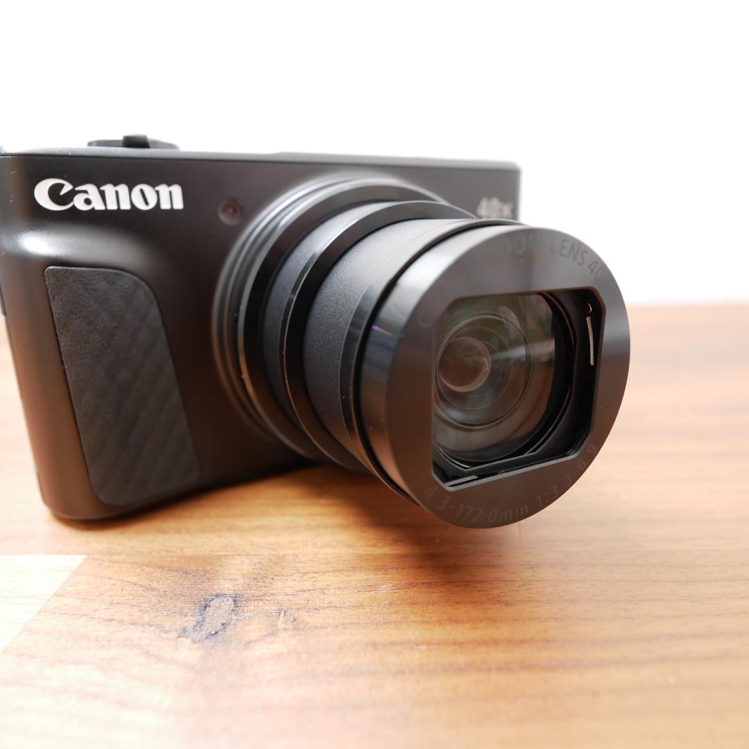 【ほぼ新品】オマケ付 Canon PowerShot SX740HS ブラック