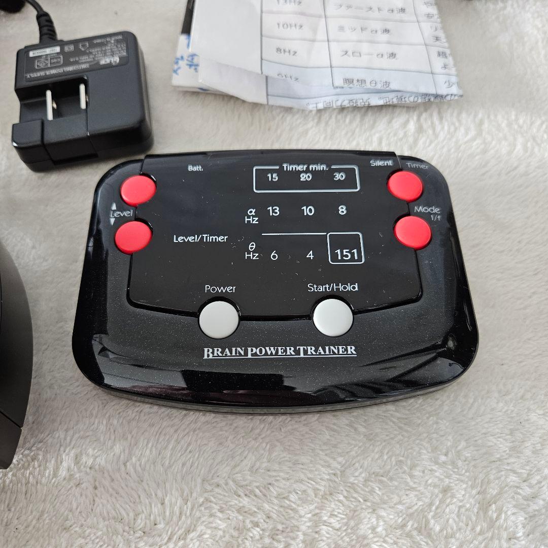 BRAIN POWER TRAINER　ヘッドホン2個セット　ACアダプター付き