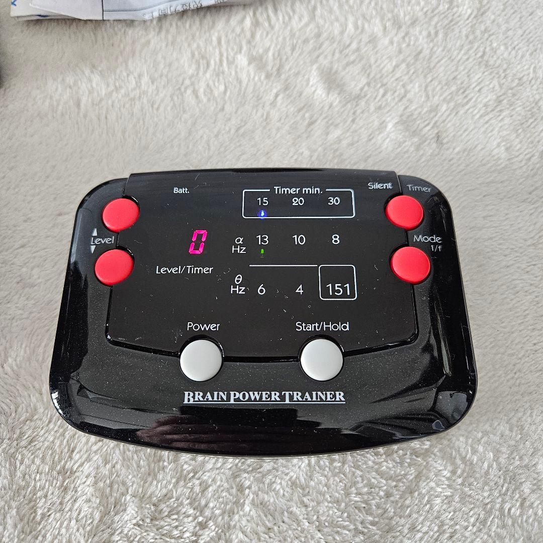 BRAIN POWER TRAINER　ヘッドホン2個セット　ACアダプター付き