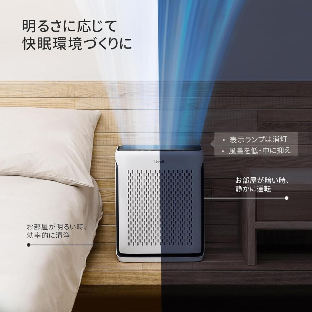 【開封・未使用】Levoit 空気清浄機 21畳 ペット特化 Vital100S
