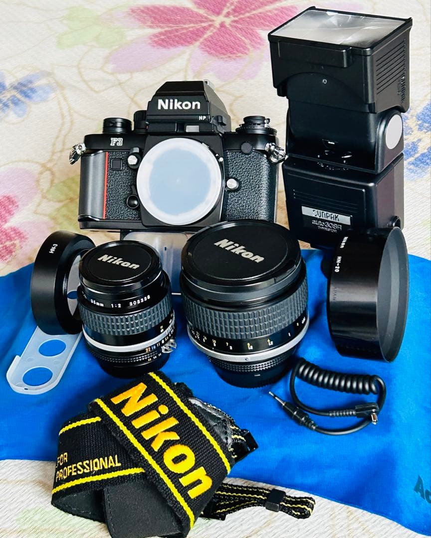 美品 Nikon F3P・Wレンズセット（未使用保管品）