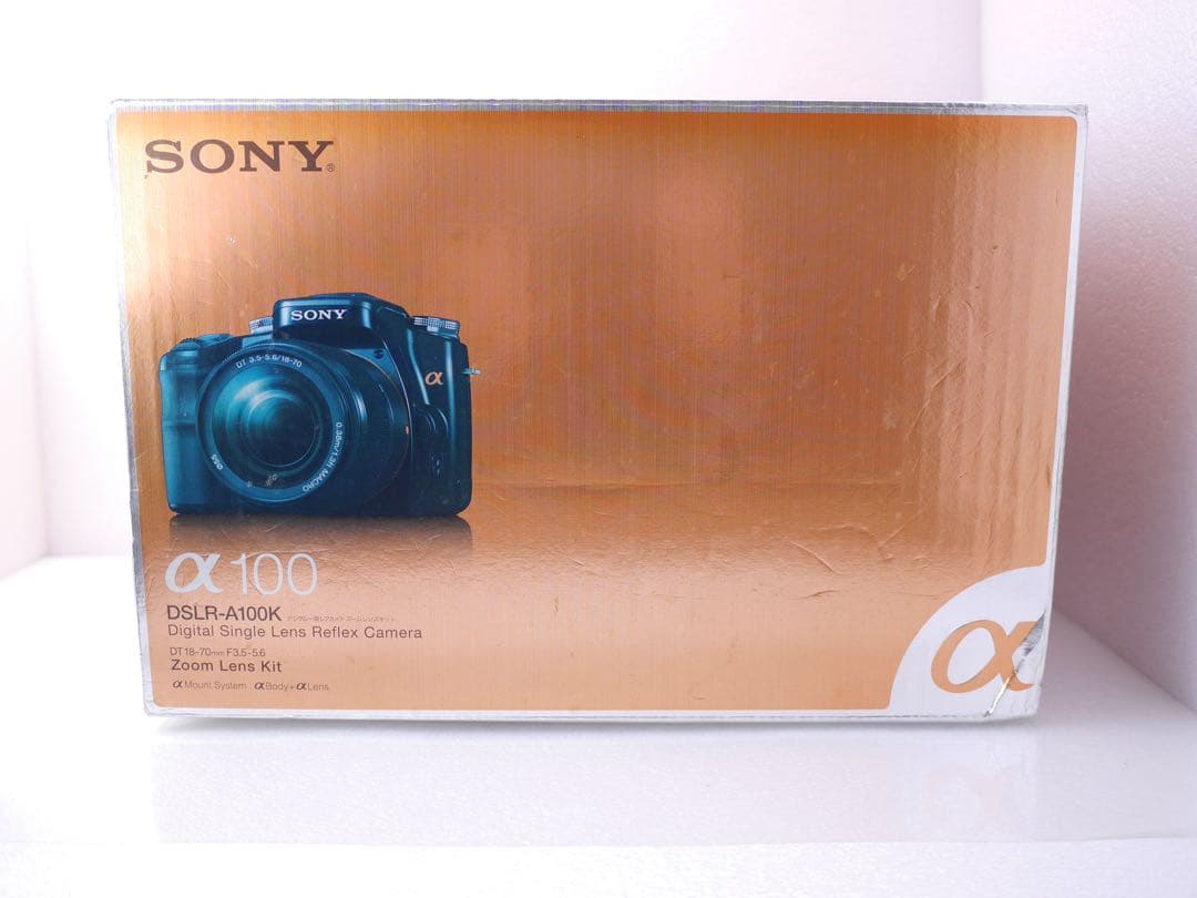 SONY α100 DSLR-A100 ダブルレンズキット