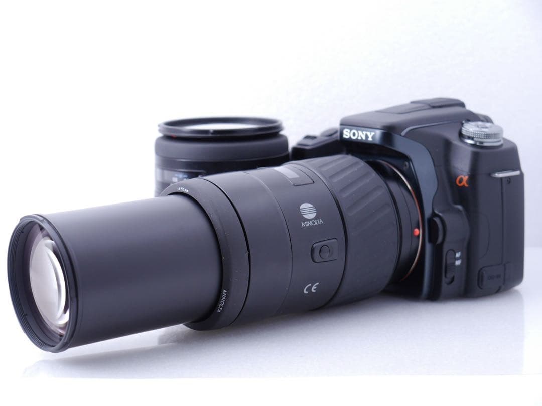 SONY α100 DSLR-A100 ダブルレンズキット