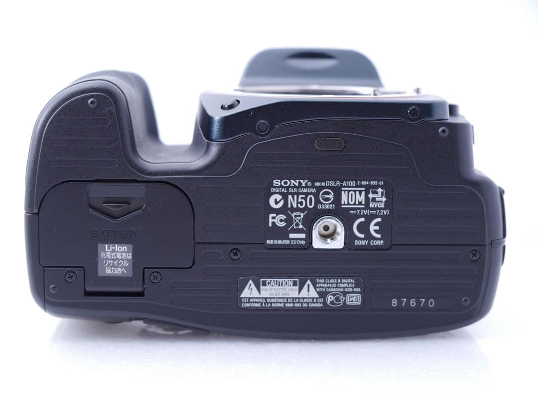 SONY α100 DSLR-A100 ダブルレンズキット