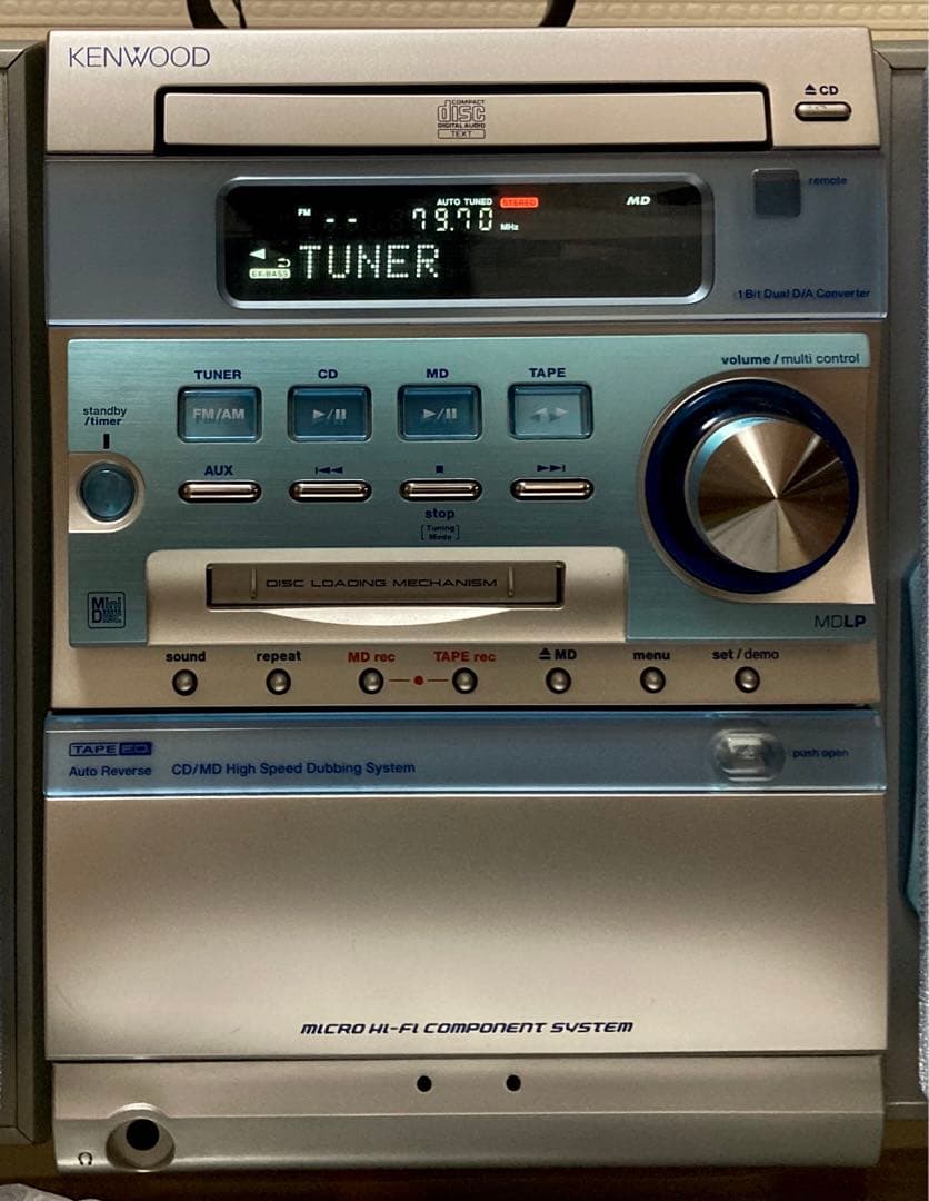 希少・KENWOOD オールインワン RXD-SJ3MD綺麗【作動品】