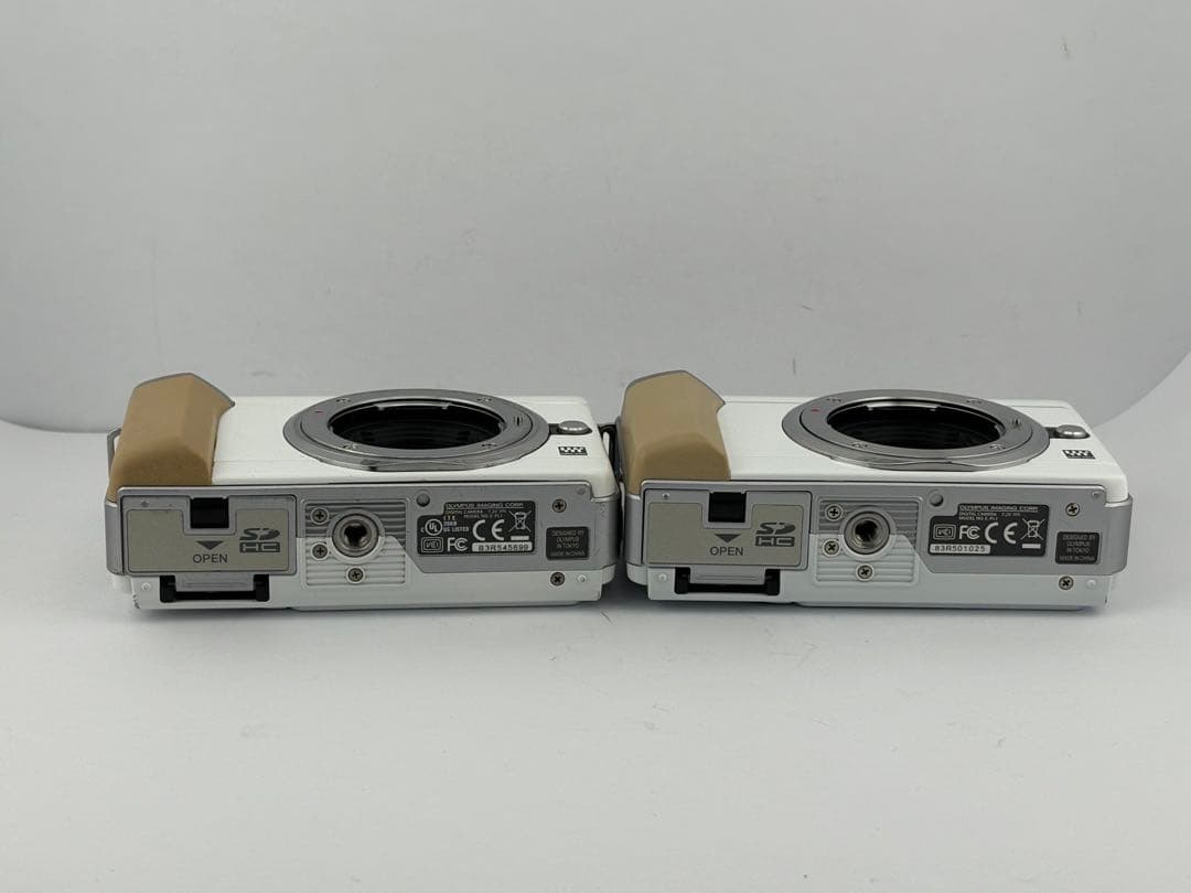 ★2個★オリンパスOLYMPUS PEN E-PL1 ホワイトまとめて