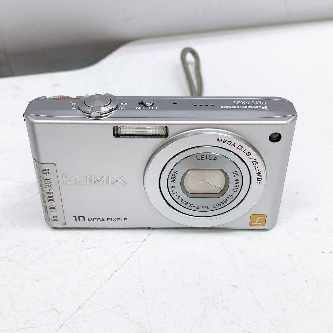 2AB011 Panasonic ルミックス DMC-FX35 デジカメ 動作品