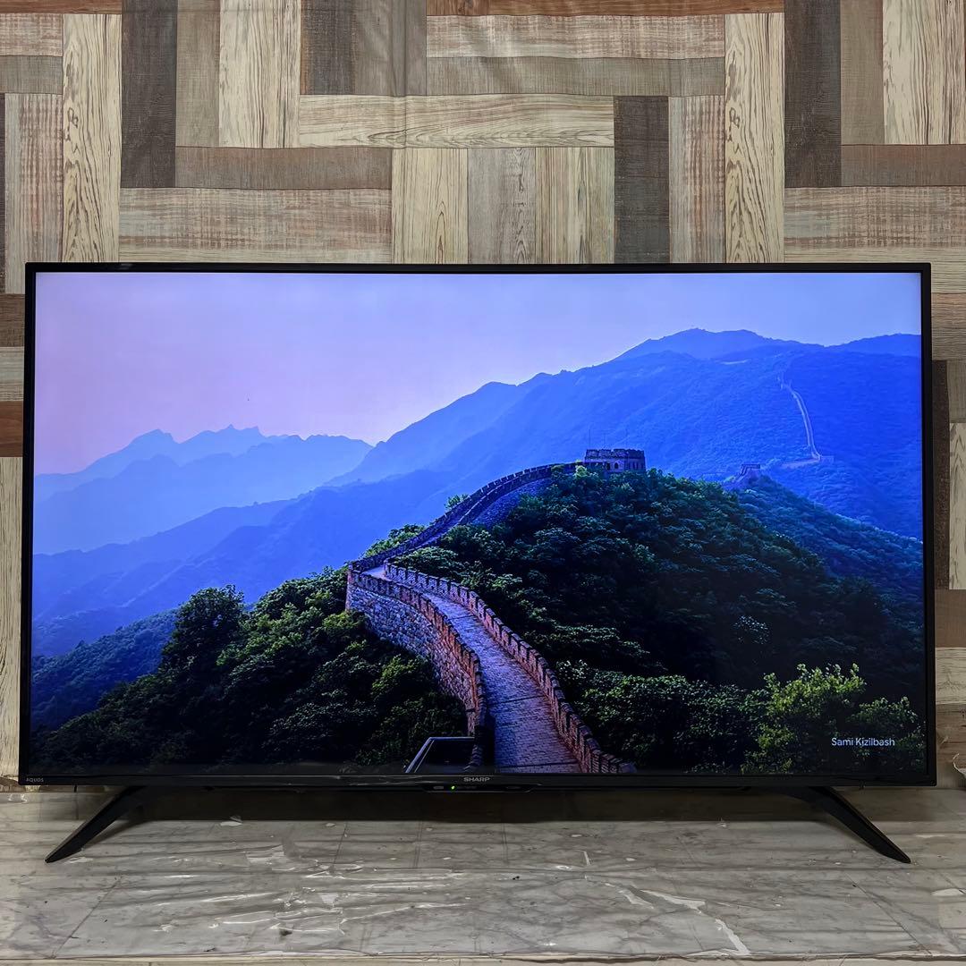 全国送料込❣️シャープ50型4Kチューナー内蔵液晶テレビWチューナー外付録画可