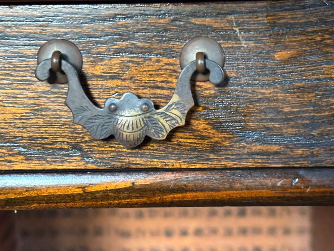 李朝家具 引戸 バンダジ 珍品 57cm