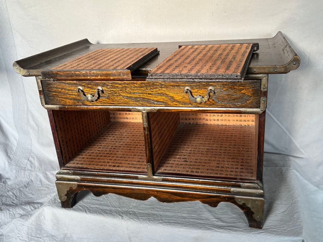 李朝家具 引戸 バンダジ 珍品 57cm