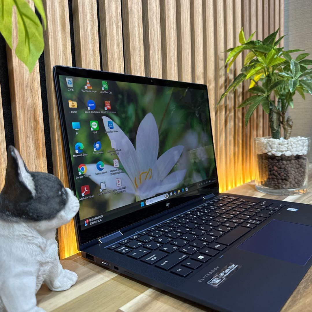 極美品2in1モデル‼️HP☘LTE☘メモリ16GB☘タッチパネル☘ノートパソコン