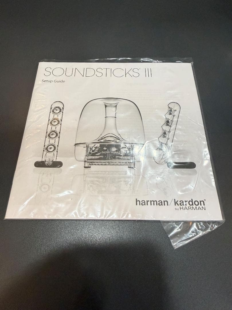 【未使用】harman/kardon SOUNDSTICKS III スピーカー