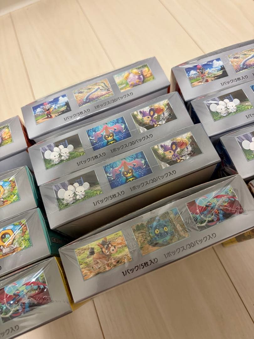 【新品未開封】ポケモンカード12BOX サイバージャッジ、ワイルドフォース他