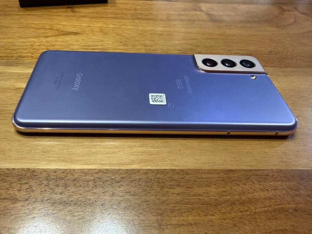 美品・中古 Galaxy S21 5G ファントムグレー 256GB