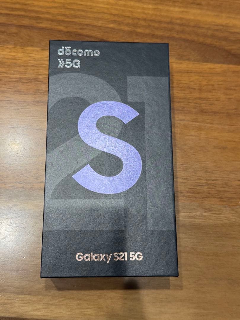 美品・中古 Galaxy S21 5G ファントムグレー 256GB