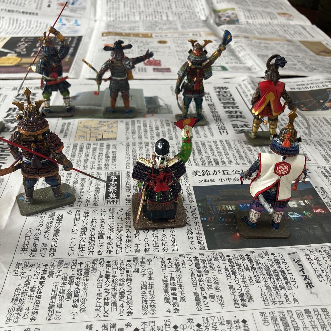 戦国覇王 デルプラド 11体セット 戦国武将 侍 武士 #822