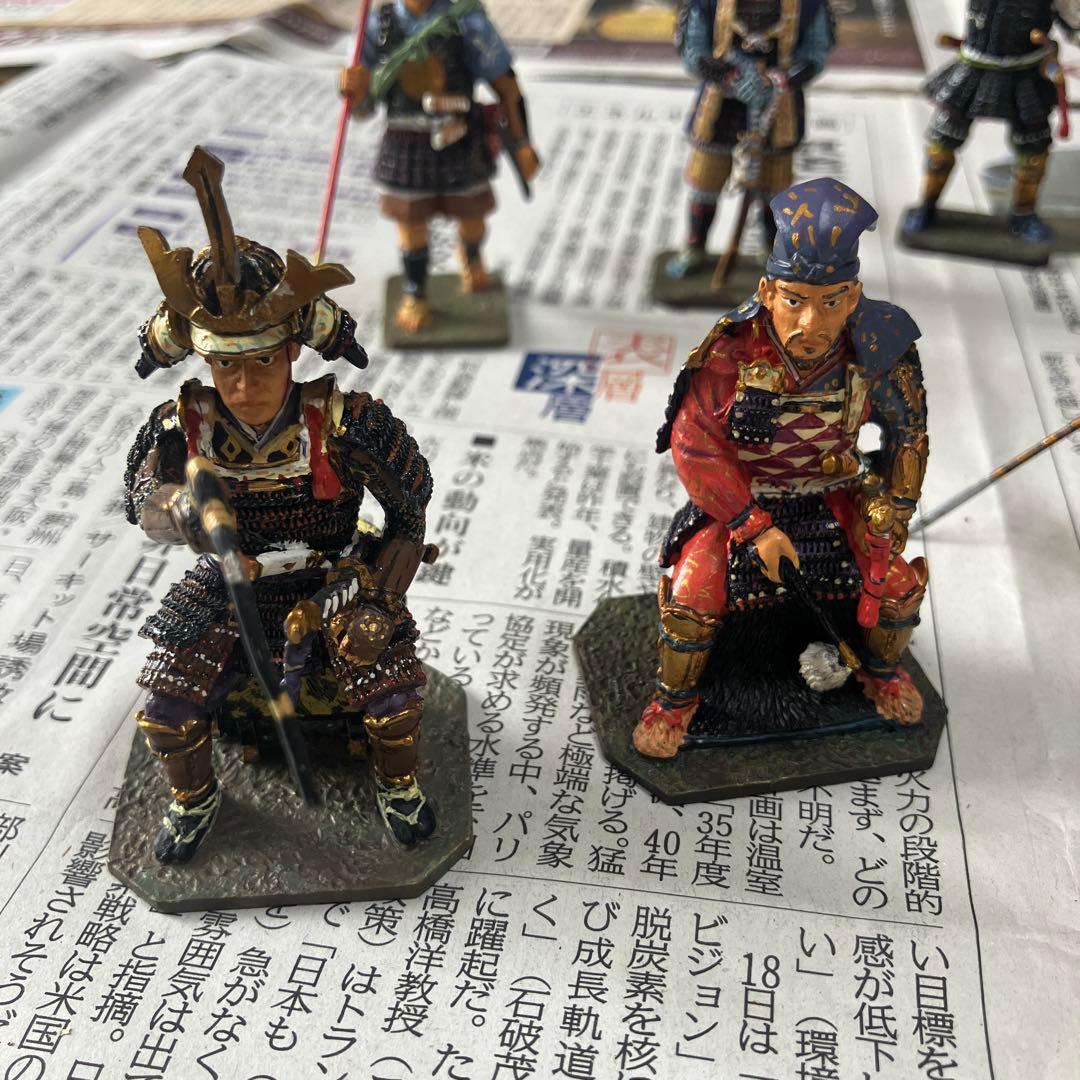 戦国覇王 デルプラド 11体セット 戦国武将 侍 武士 #822