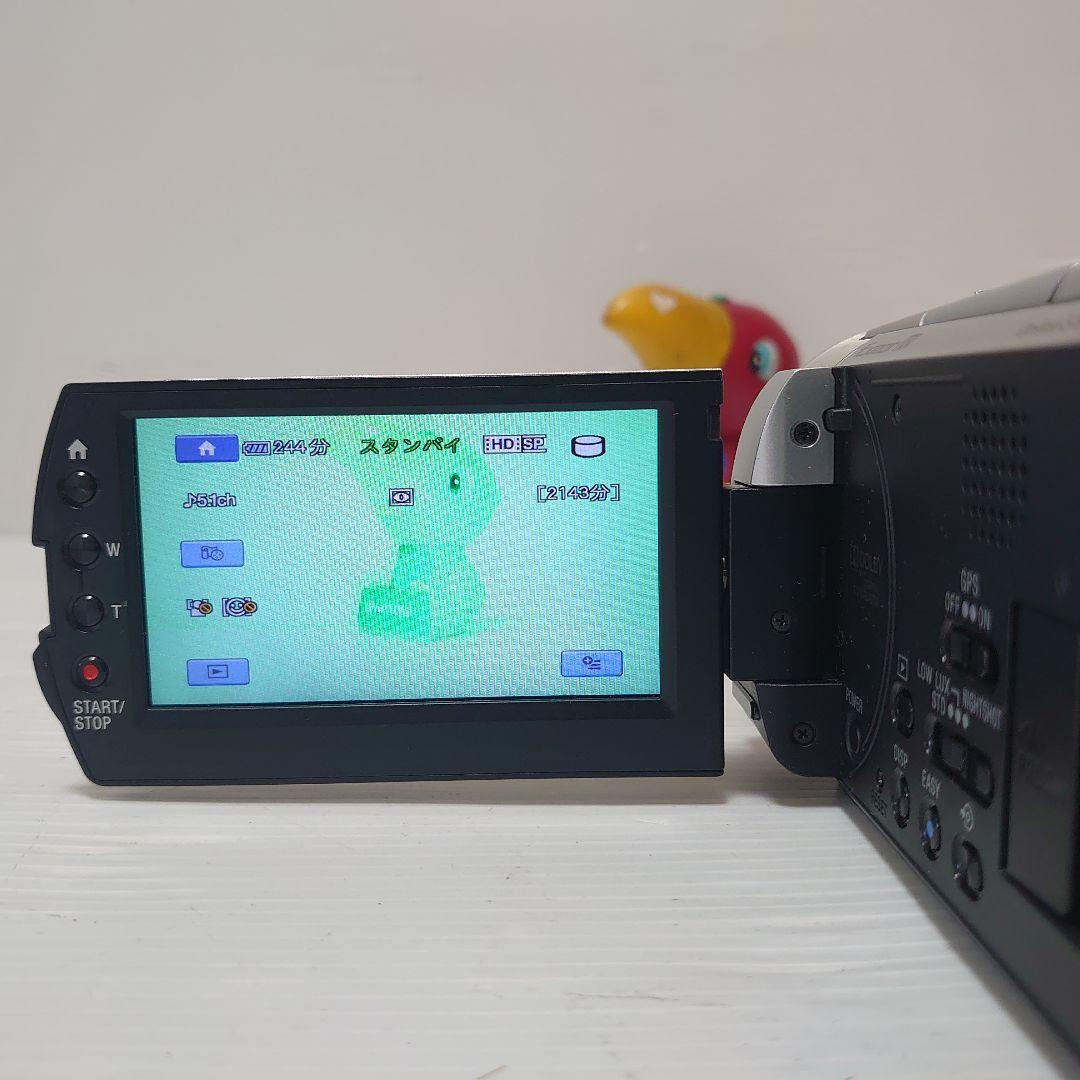 動作ok　SONY　Handycam HDR-XR500 特大バッテリー
