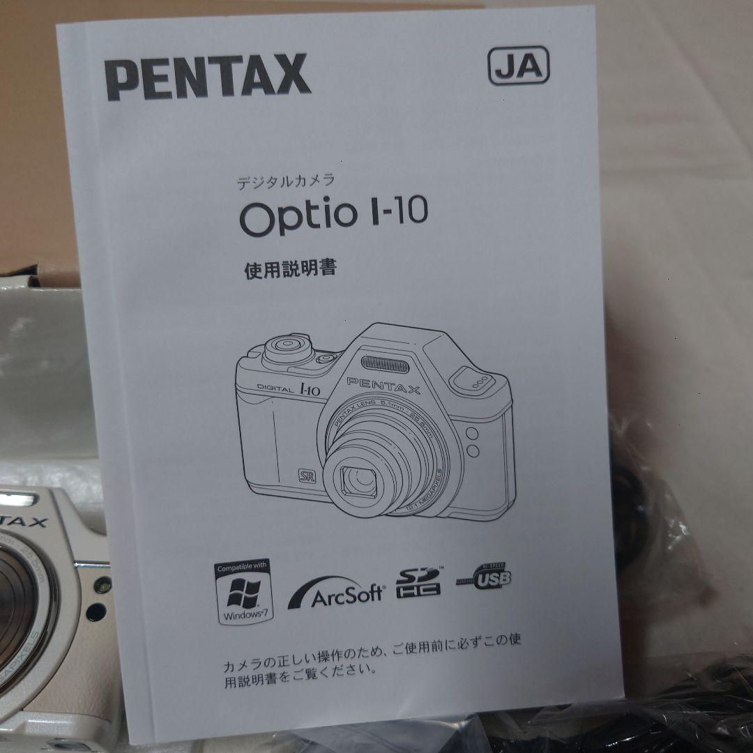 PENTAX I-10 ホワイト コンパクトデジタルカメラ