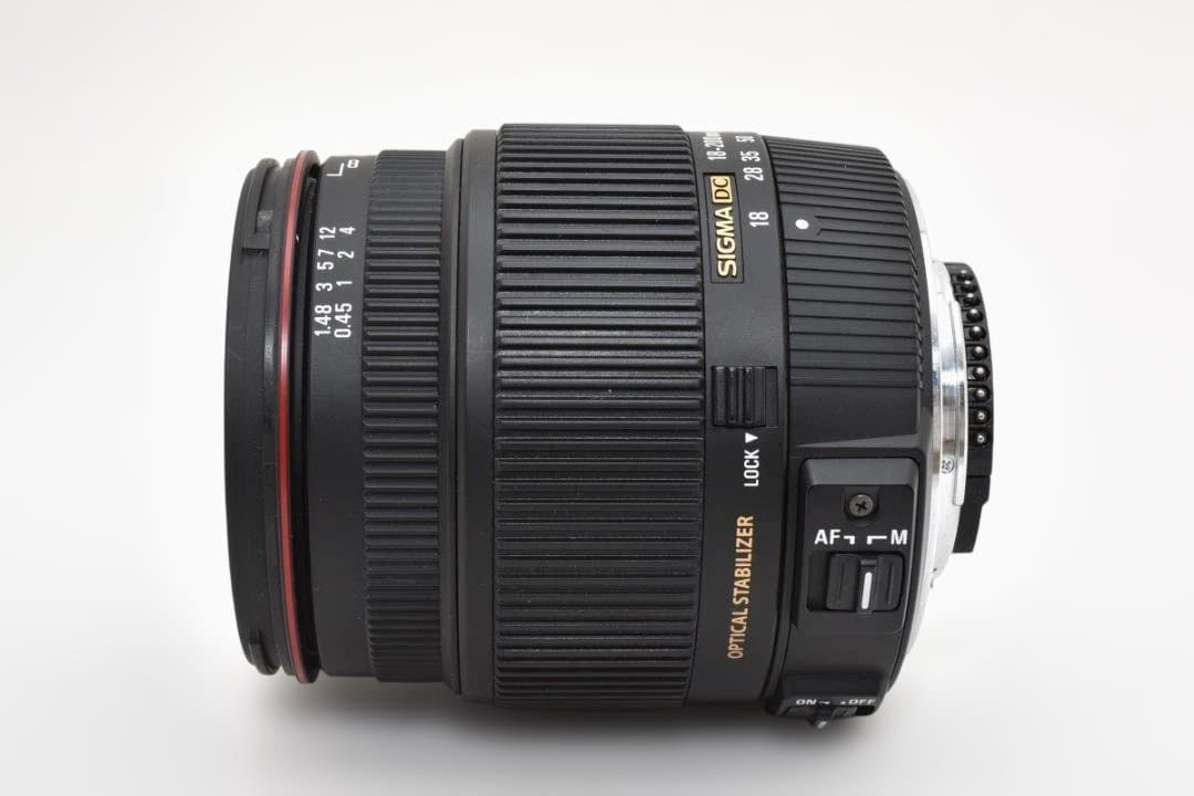 新品級SIGMA18-200mmF3.5-6.3OSHSMIIニコン手振れ補正