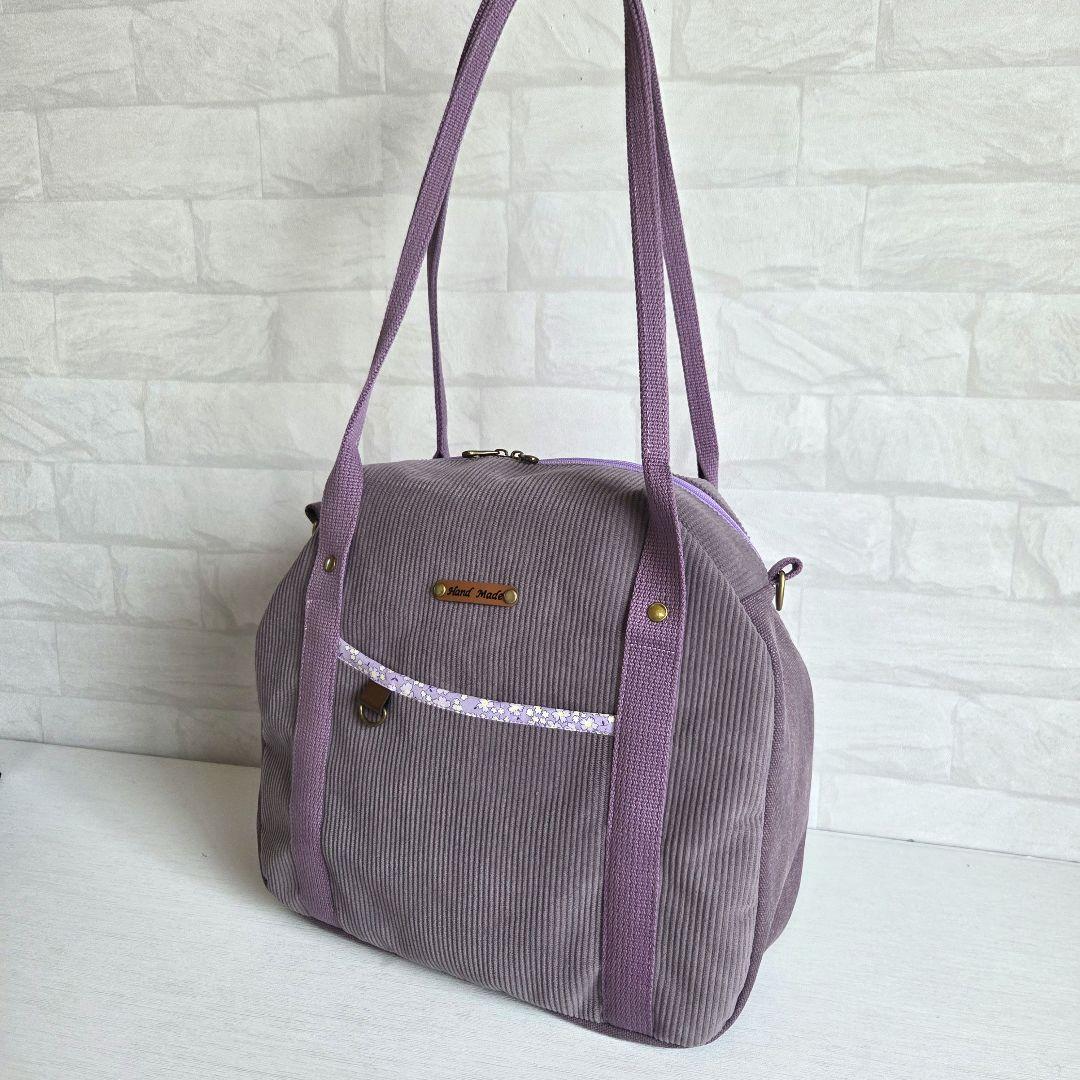ふーか様　丸型ボストンバッグ(L)　ハンドメイド
