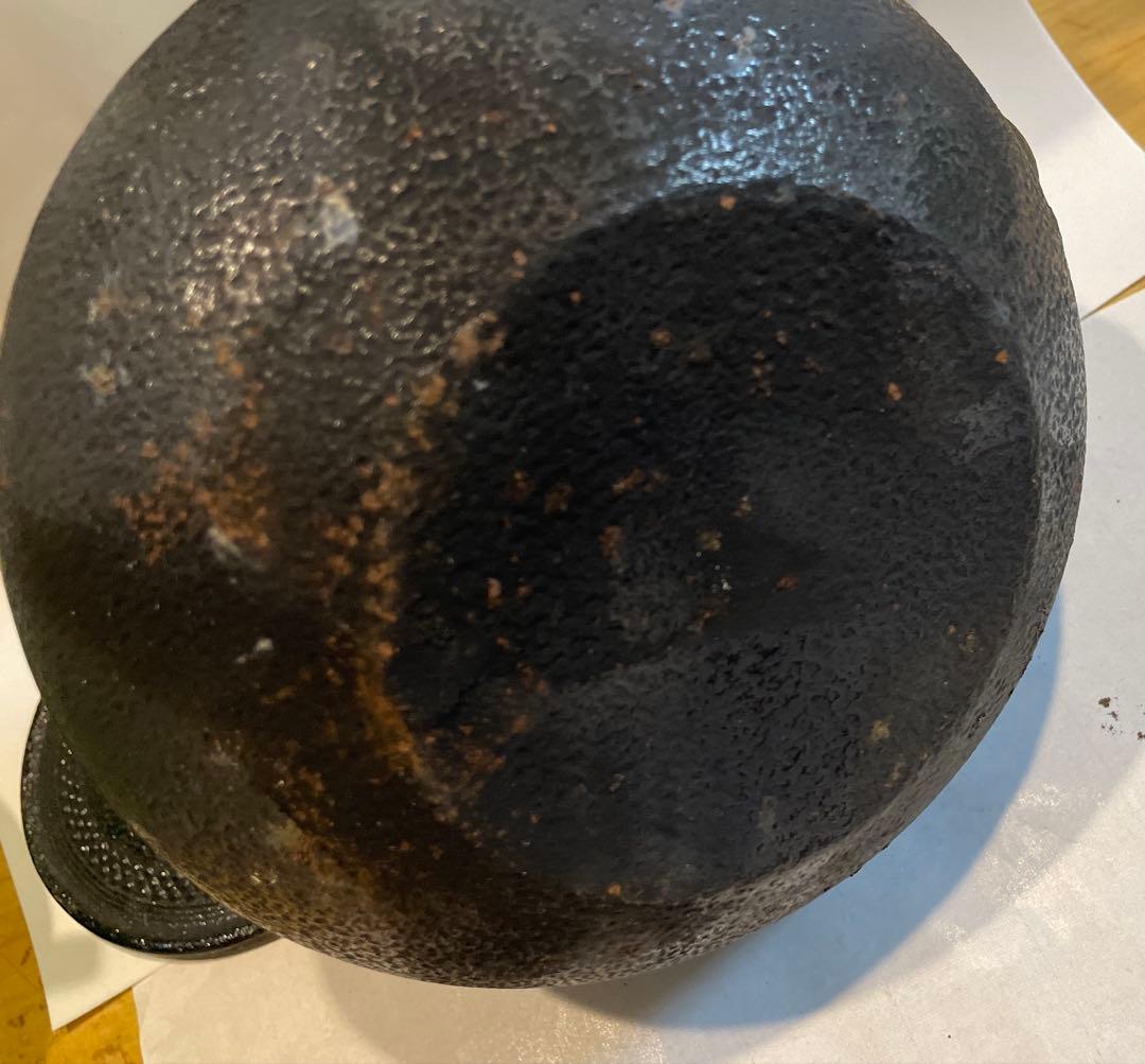 南部鉄器　鉄瓶　算玉アラレ　1.5リットル