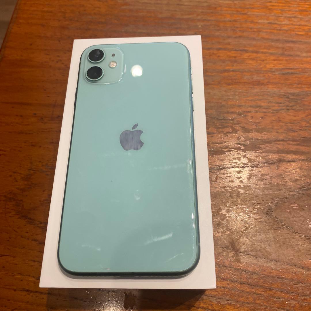 【美品】iPhone11 64GB グリーン