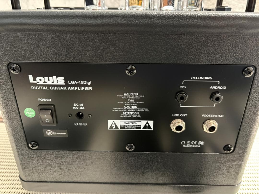 【美品】Louis LGA-15Digi デジタルギターアンプ