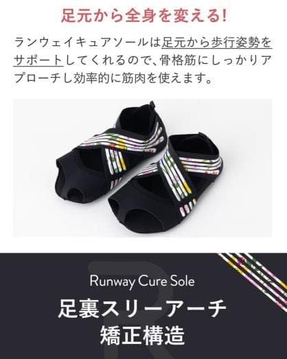 Runway Cure Sole 足用サポーター 2個セット