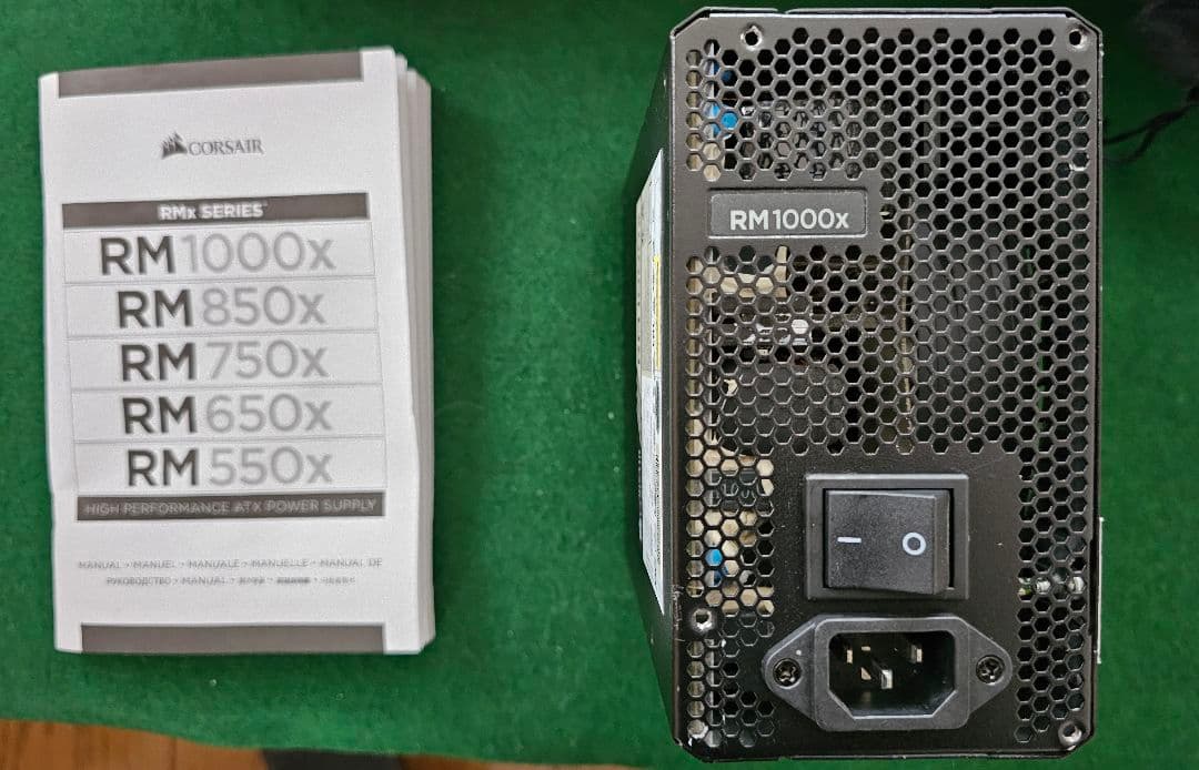 CORSAIR RM1000x PC電源ユニット 1000W