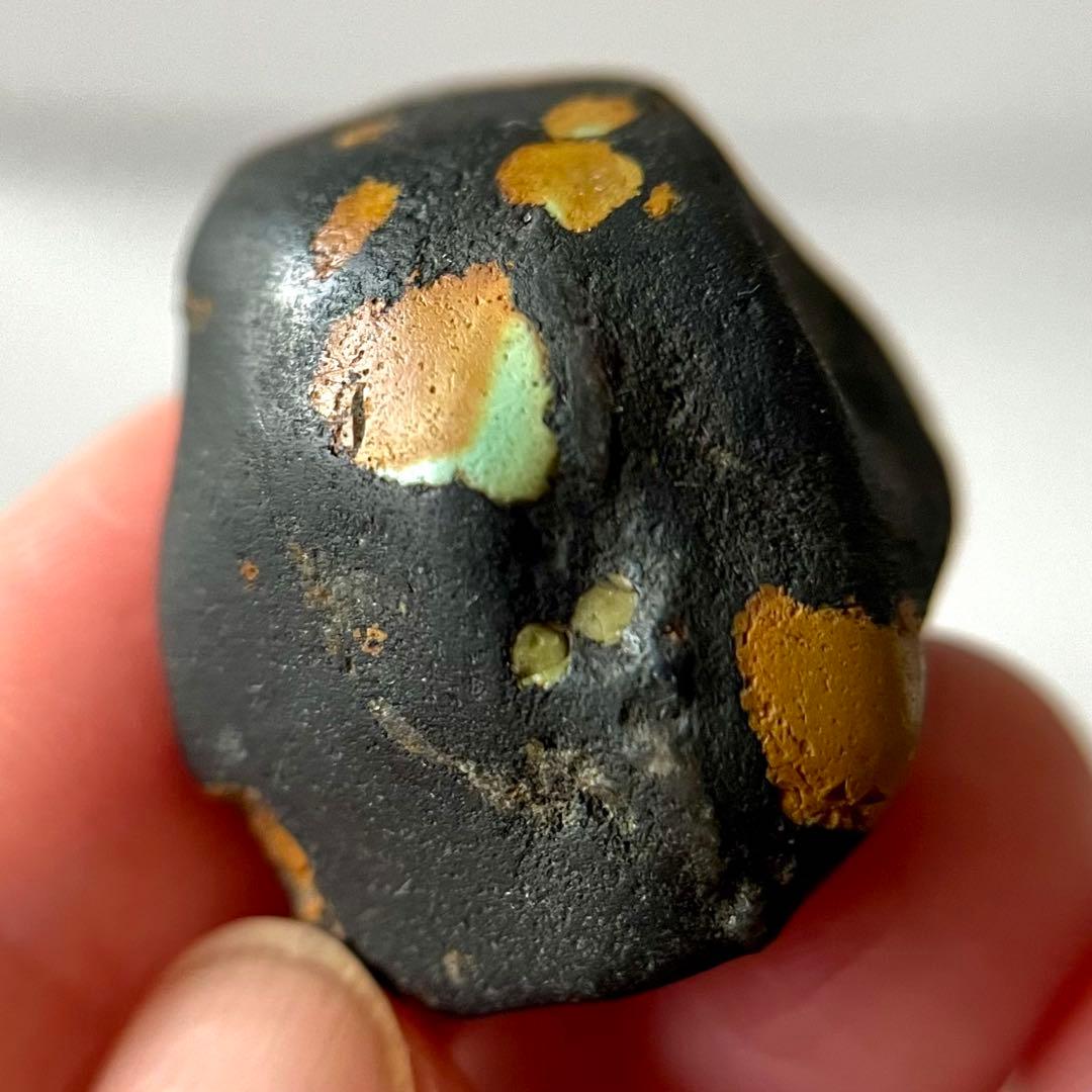 レア ターコイズ カラフル スパイダーウェブ 原石 58.8ct 天然石 鉱物
