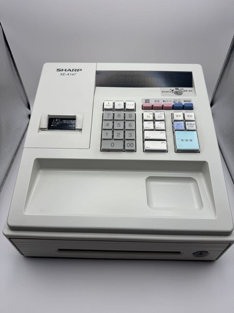レジスター　シャープ　XE-A147 美品　付属品あり
