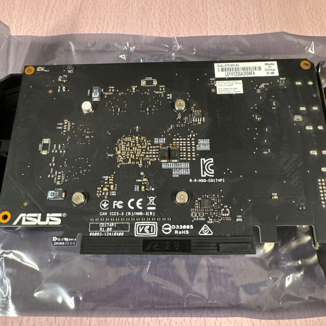 グラフィックボード・グラボ・ビデオカード ASUS GeForce GTX 1650 4GB GDDR5