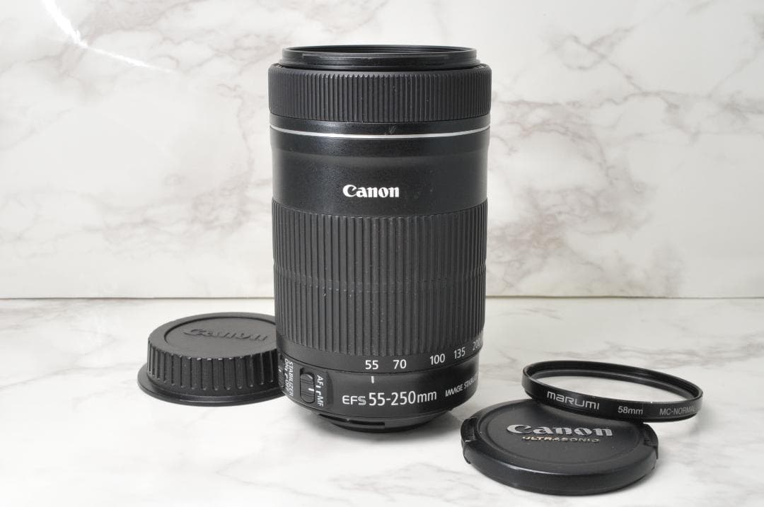 Canon EF-S 55-250mm IS STM ⭐️望遠レンズ 手ぶれ補正