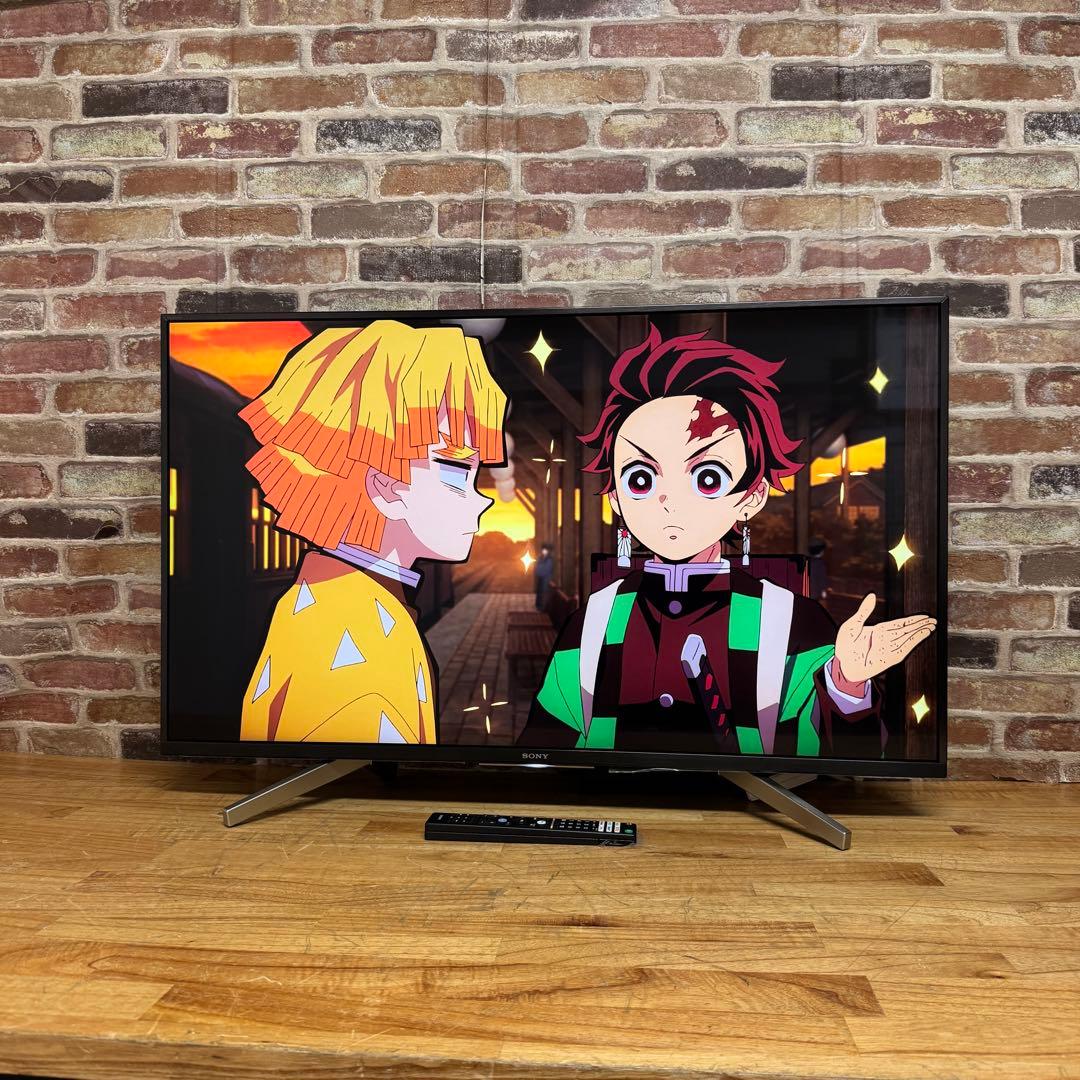 SONY 43V型 4K 液晶テレビ BRAVIA KJ-43X8500G