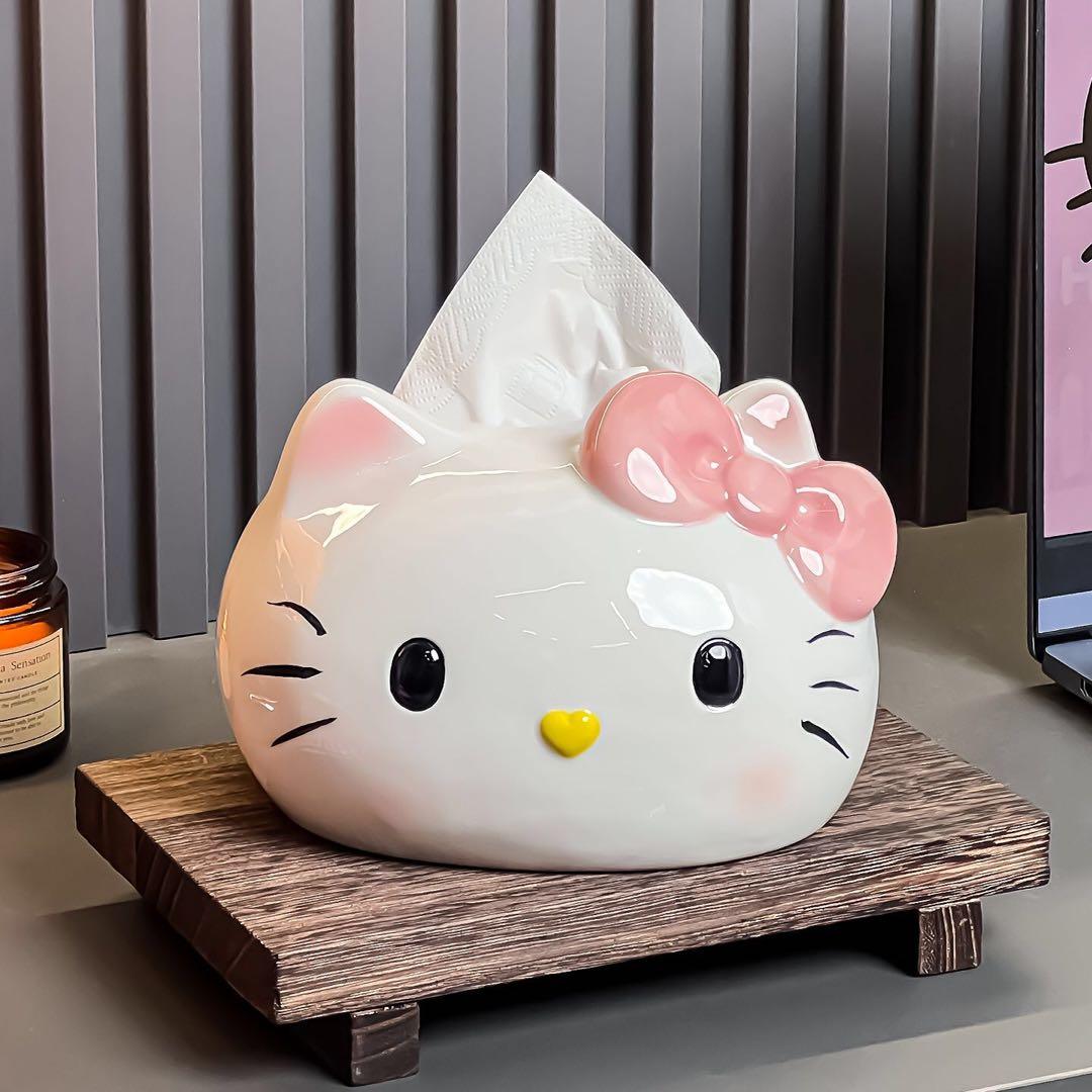 ハローキティ ティッシュディスペンサー