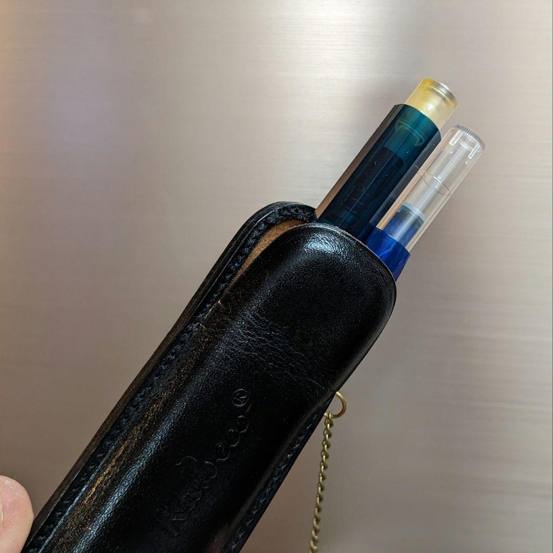 稀少製造終了品 Kaweco SPORT 万年筆・ボールペンセット　青