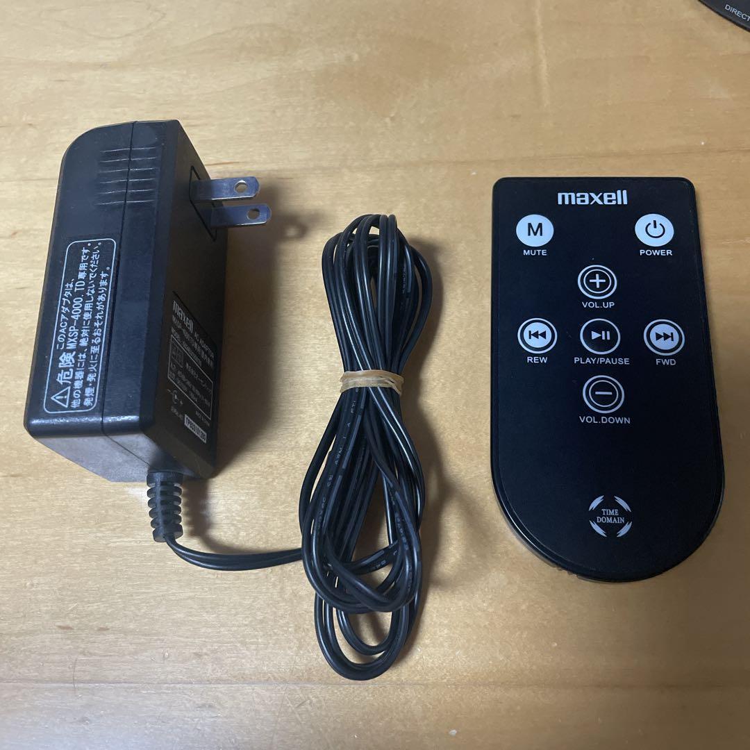 maxell マクセル MXSP-4000.TD タイムドメインスピーカー