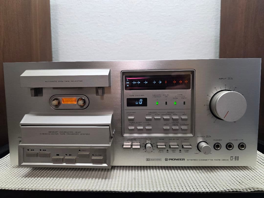Pioneer CT-910 カセットデッキ 動作品