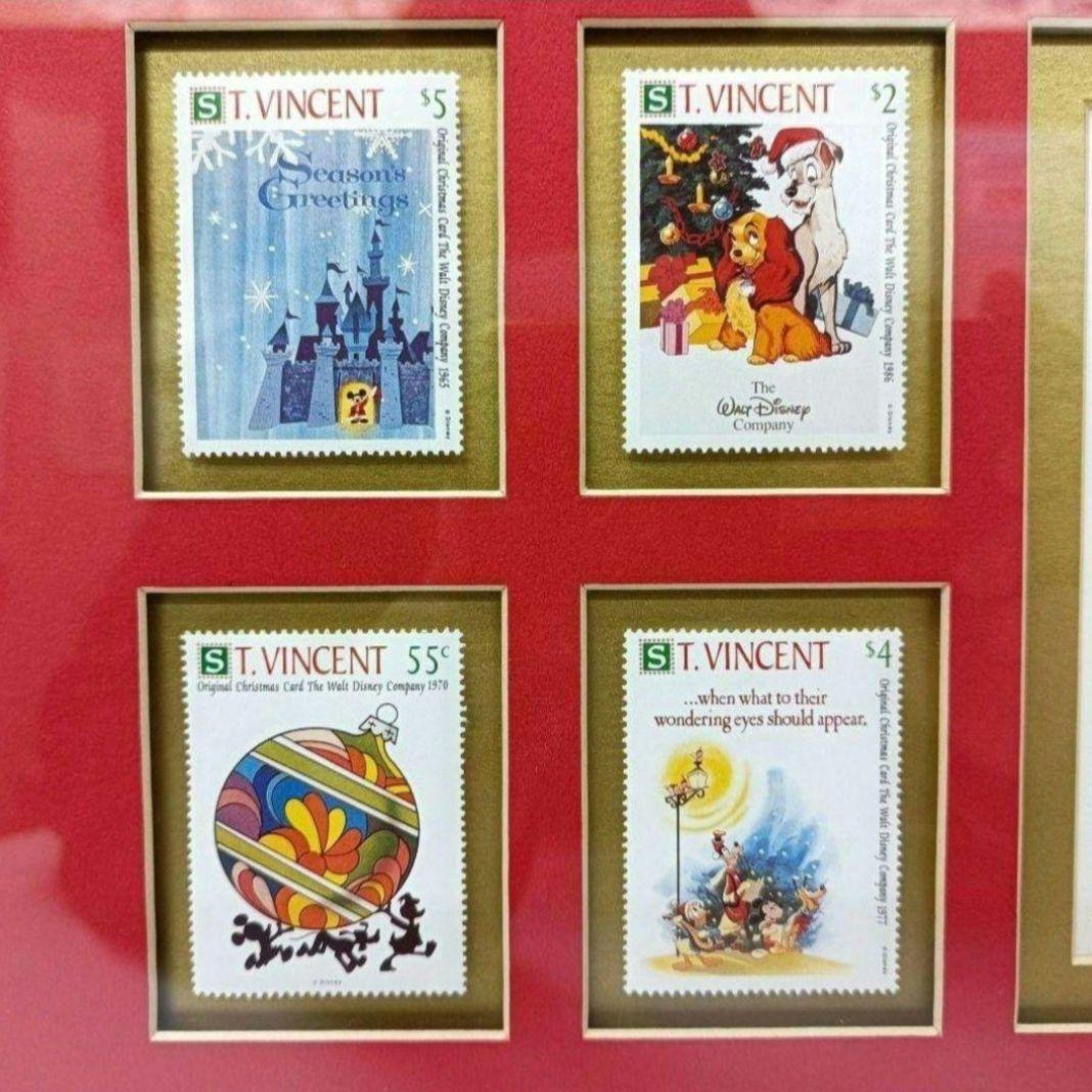 ディズニー　スタンプギャラリー　ウォルトディズニー　クリスマスレター