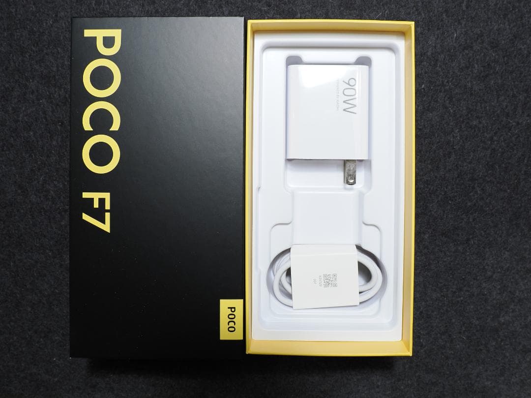 【美品】POCO F7 512GB シルバー SIMフリー