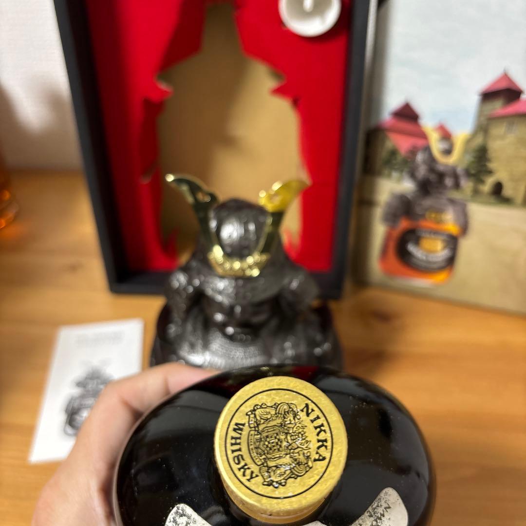 ニッカウイスキー　G&G 武将　鎧　箱付き　未開封