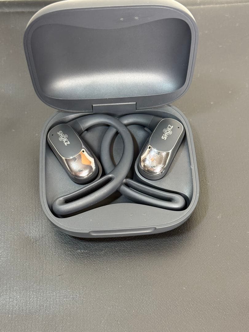 SHOKZ OPENFIT AIR ブラック ワイヤレスイヤホン
