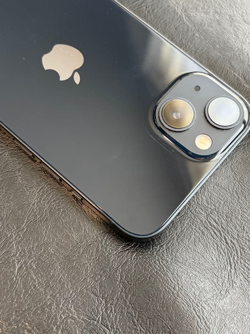 iPhone13 128GBミッドナイトブラック 本体 ケース付き