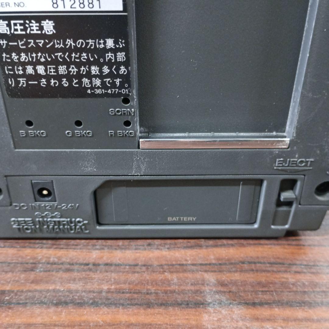 SONY TRINITRON ポータブルカラーTV KV-6X1