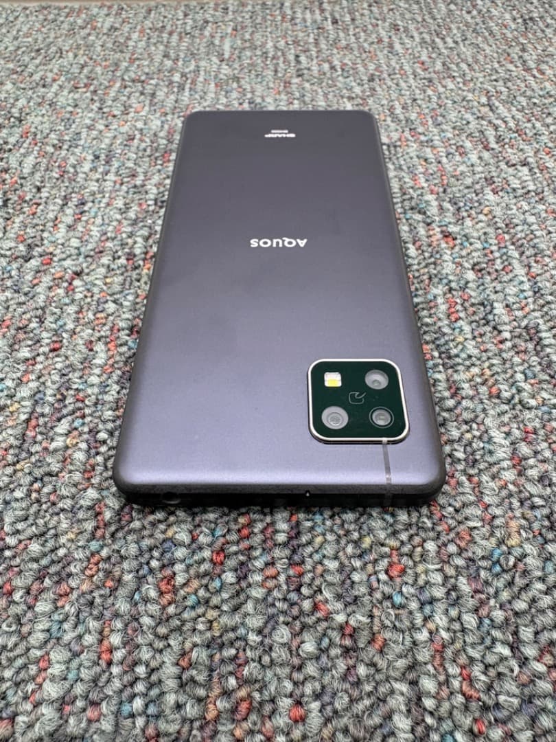 SHARP　AQUOS sense5G　SHG03　スマホ　simフリー　972