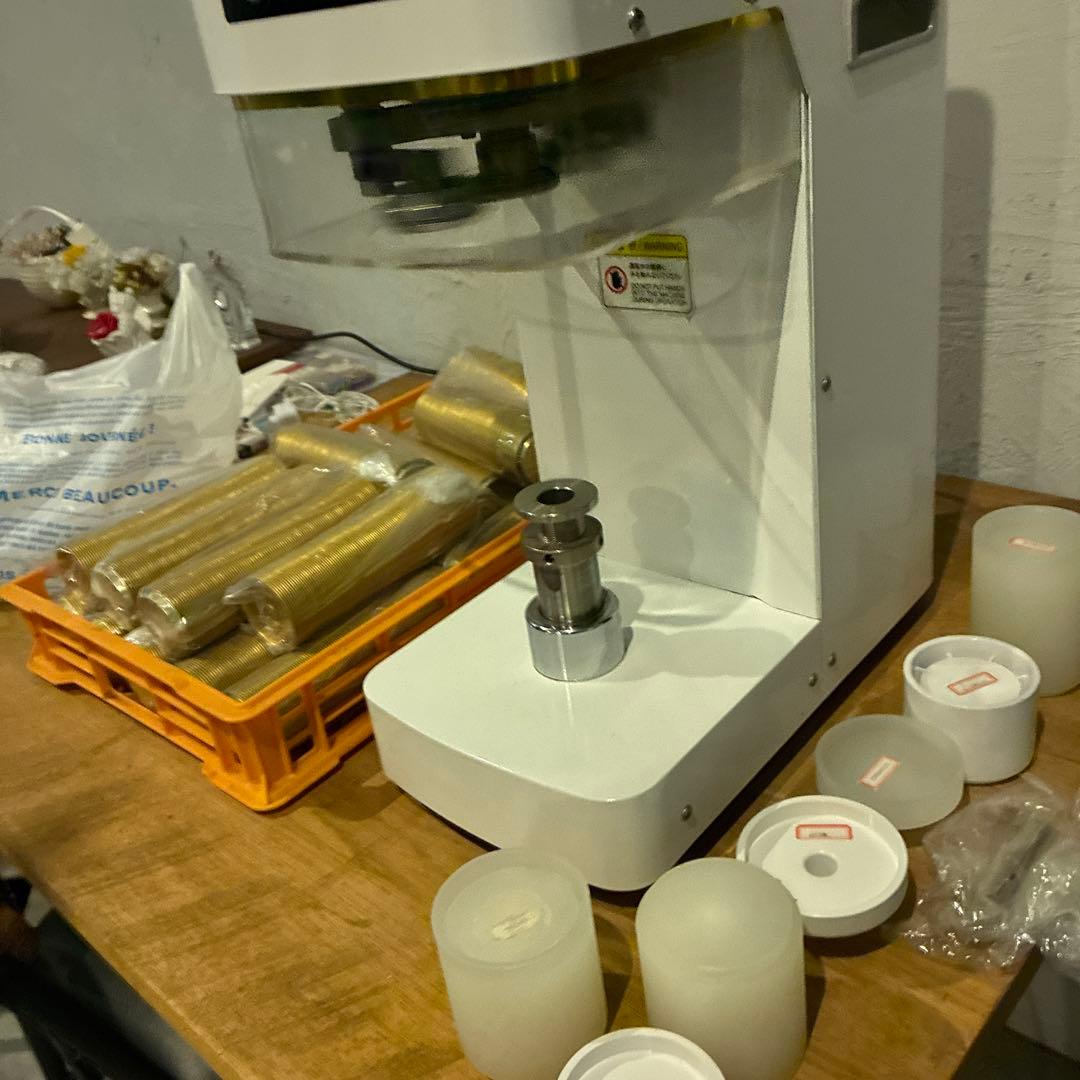 BMT 缶シーリングマシン+ドリンク蓋1800個